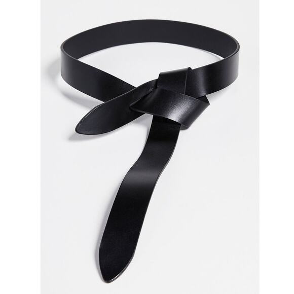 Isabel Marant Lecce Leather Belt - XL - Black - Picture 1 of 4